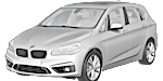 BMW F45 U0428 Fault Code